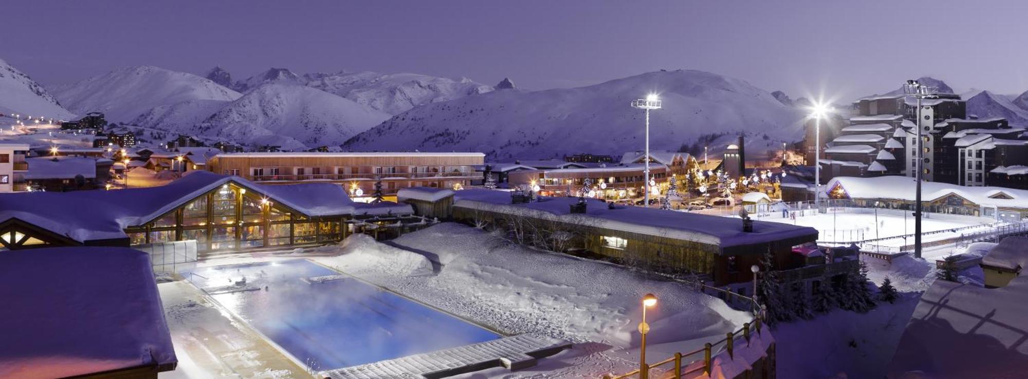 Chalet Alpe D'Huez 1850-Sea And Mountain Pleasure Avec 2 Appartements- 1 Appartement 3 Chambres 8 Couchages - 3 Salles D'Eau Et 1 Appartement 5 Chambres 12 Couchages 5 Salles D'Eau - Jacuzzi Et Sauna -Pieds Des Pistes Et Centre Exterior photo